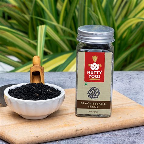 Buy Black Sesame Oil Buy Online Online - Nutty Yogi