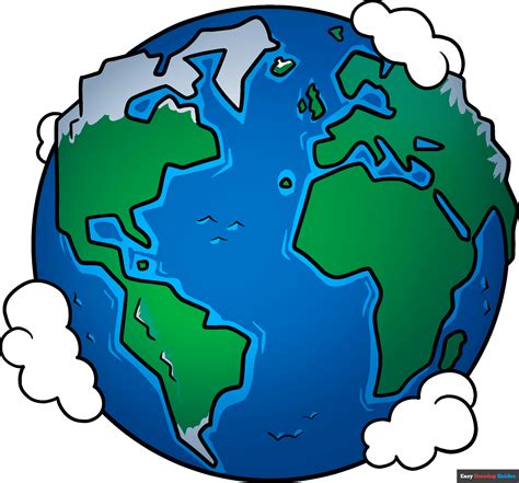 Earth Easy Drawing 的图像结果