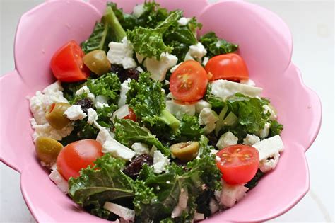Marinated Kale Salad - Dina's Days