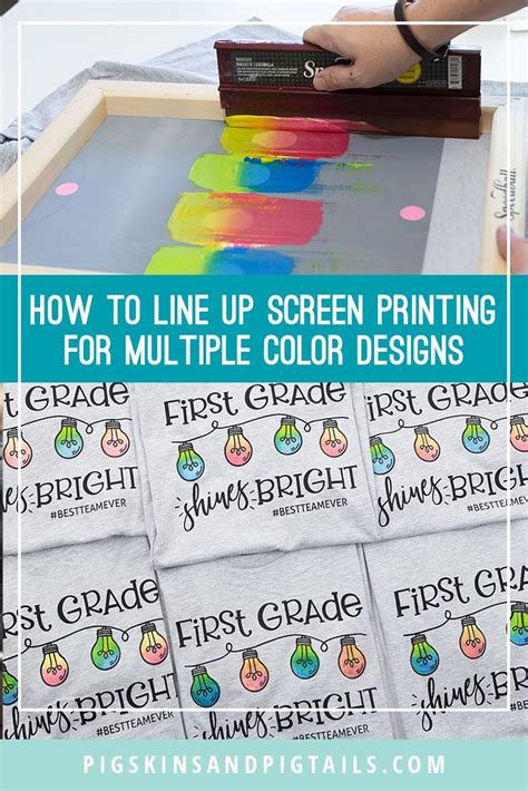 Image result for Screen Printing Multiple Colors Same Design
