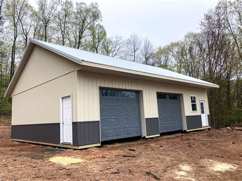 30x40 Pole Barn Garage In Drums, PA - Extreme Pole Buildings
