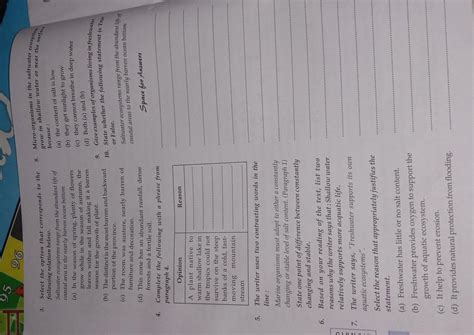 Read the following passage carefully and answer the questions that ...