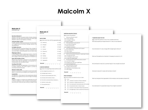 The Movie "Malcolm X" | Made By Teachers