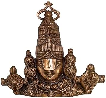 Buy TSR Home Decorz Lord Tirupati Balaji Face 16 inch, Sri Venkateswara ...