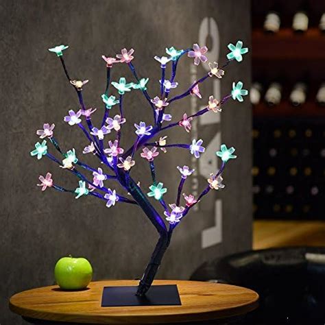 Buy AtneP Metal 24 Led White Rose Tree For Home Decoration Lighting ...