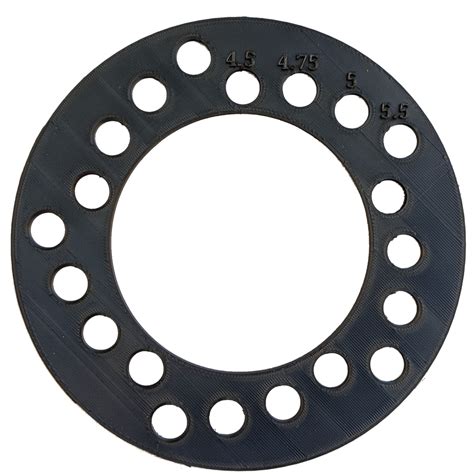 Image result for Measuring Trailer Wheel Bolt Pattern Guide