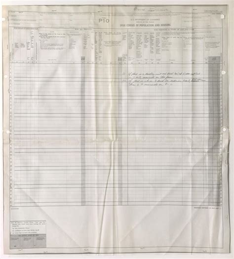 Census Forms in the 1950 Census Dataset | National Archives