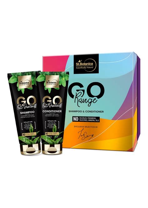 Get Go Anti Dandruff Shampoo + Conditioner - 200ml Each at ₹ 849 | LBB Shop