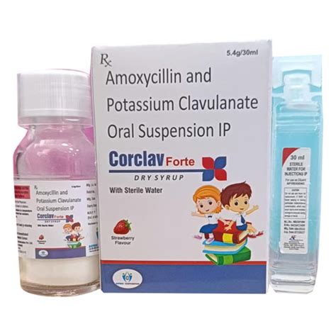 CORCLAV FORTE DRY SYRUP Bephar Corporation