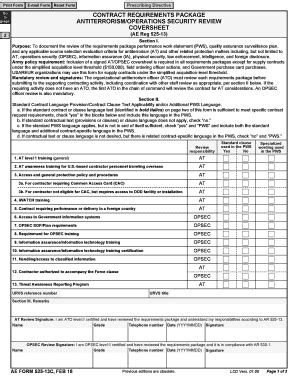 At Opsec Cover Sheet - Fill Online, Printable, Fillable, Blank | pdfFiller