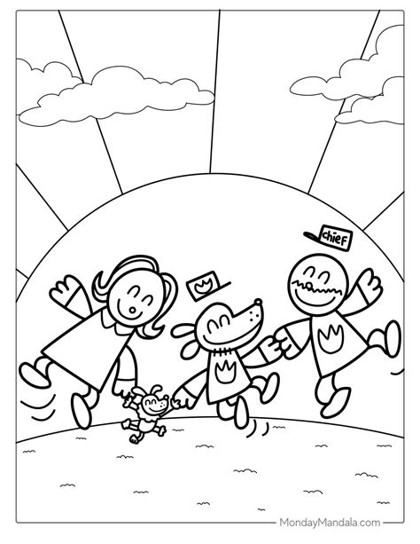 19 Dog Man Coloring Pages (Free PDF Printables)