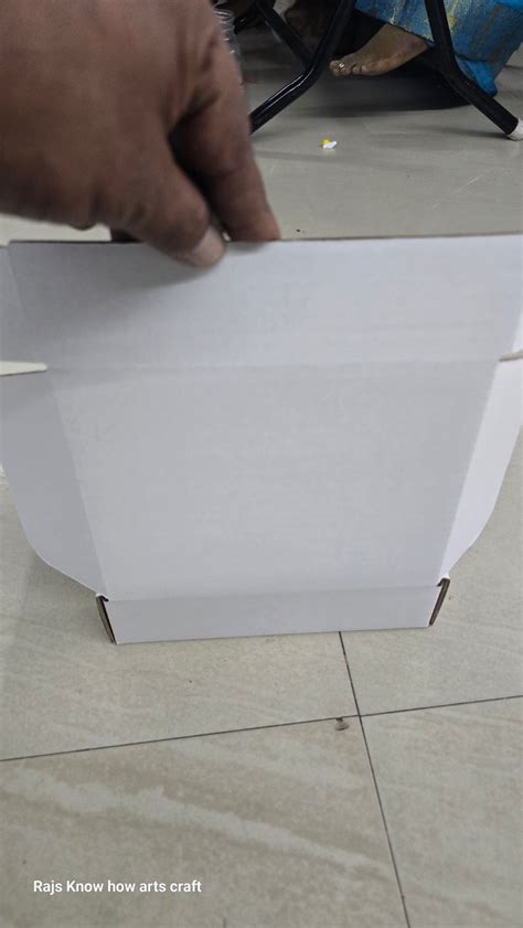 8x6 inch corrugated white cardboard box -5 piece pack – KnowHowArtCraft