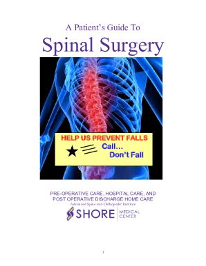 Fillable Online Enhanced recovery after surgery for major orthopedic ...