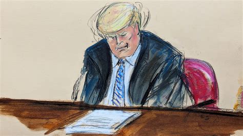 The best courtroom sketches from Donald Trump’s New York hush money trial | The Independent