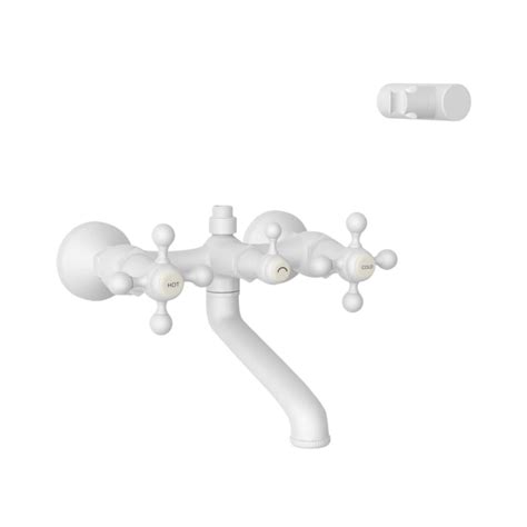 Jaquar 2 Way Wall Mixer Queen's QQT-WHM-7267 Normal Flow - White Matt ...