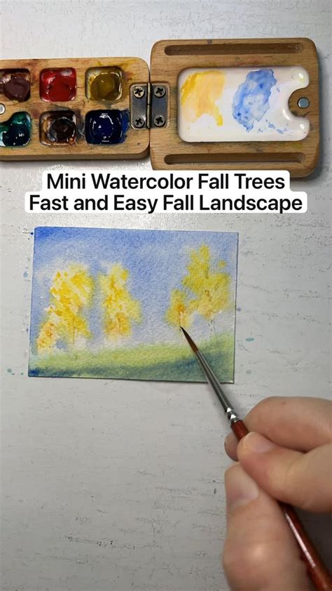 Image result for Quick Fall Watercolor Tutorial