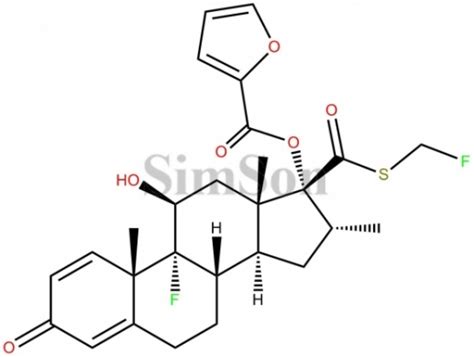 Fluticasone Furoate EP Impurity E | CAS No- 398454-97-2 | Simson Pharma ...