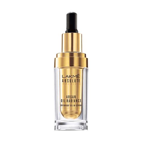 Foxy.in : Buy Lakme Absolute Argan Oil Radiance Overnight Oil-in-Serum ...