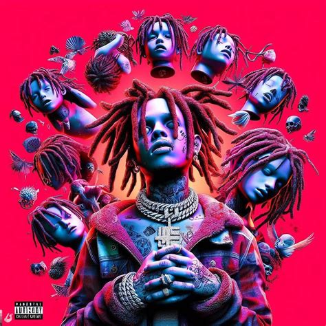 ai generated trippie redd album covers witch one your fav? (they don't ...