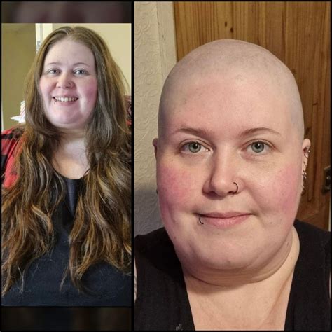 Pin von Ashley Boasso auf Plus Sized Bald Women in 2024 | Pixie frauen ...