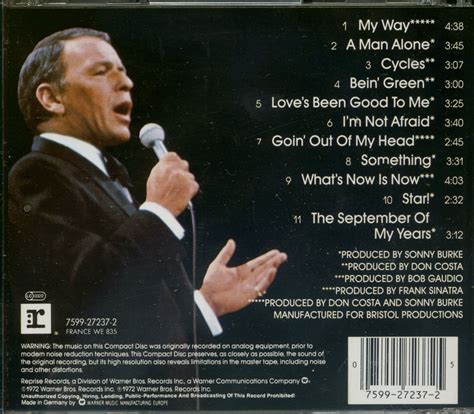 Frank Sinatra CD: Vol.2, Greatest Hits (CD) - Bear Family Records