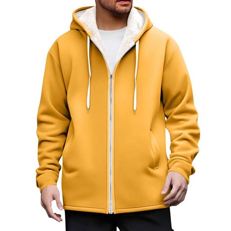 Big and Tall Jackets for Men with Pockets Fleece Lined Plus Size Zip Up ...