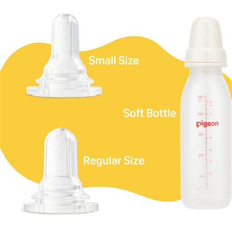 Baby Cleft Lip/Palate Bottle with 2 Nipples, 8.11 Oz – Pigeon