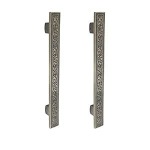 AFON Pack of 2,16 inches Aluminium Pull Handle | Brass Antique Finish ...