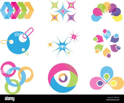 Creative color design elements Stock Vector Image & Art - Alamy