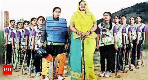 Rajasthan News: ‘Hockeywali sarpanch’ leads young women in Rajasthan ...