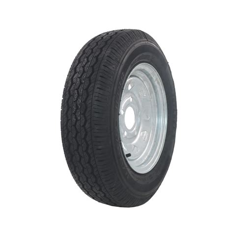 Trailer Wheel 12"x 4" 5 x 4.5"PCD - Tyre 155R12- Steel Trailer Wheel ...