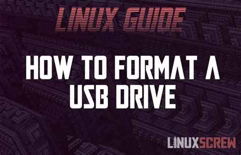 Image result for To Format USB Drive in Linux