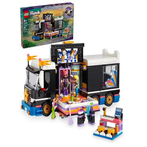Lego 42619 Friends Pop Star Music Tour Bus (845 Pieces) — Toycra