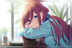 Nakano Miku The Quintessential Quintlets Matte Finish Poster Paper ...