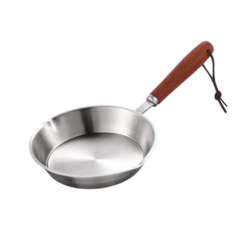 Mini Stainless Steel Frying Pan Skillet Non Stick Egg Pan Cooktops ...