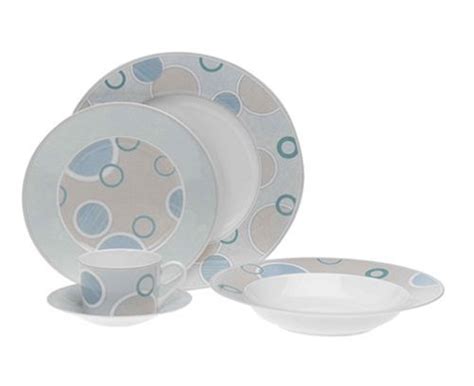 Buy Mikasa Pastel Sky 20-Piece Dinnerware Set, Service for 4 Online at ...