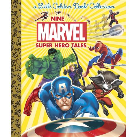 Penguin Random House Nine Marvel Super Hero Tales Book