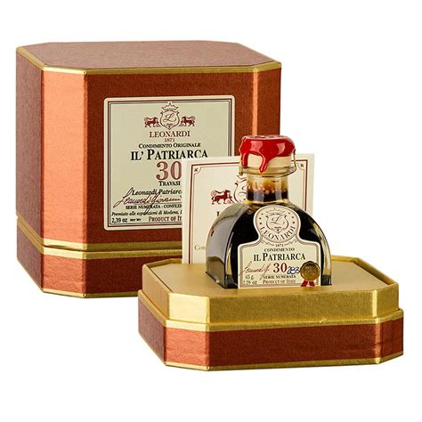 Leonardi - Balsamico Patriarca Condimento, 30 tahun G360, 50ml, Botol ...