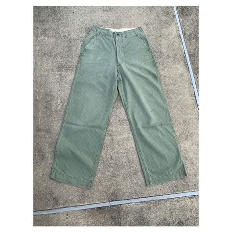 40's〜US ARMY M-42 HERRINGBONE TROUSERS | Daps All Good Store