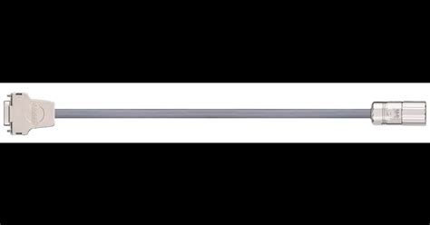 harnessed data cable suitable for Heidrive 14-007-051-62 M23, basic ...