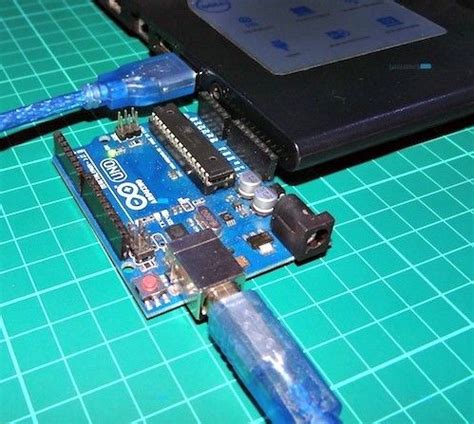 Image result for Arduino Uno Connection to PC Cable