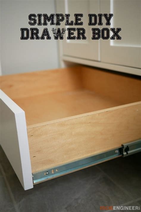 How to Build Drawer Box 的图像结果