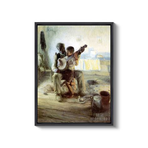 Henry Ossawa Tanner : the Banjo Lesson 1893 Canvas Gallery - Etsy