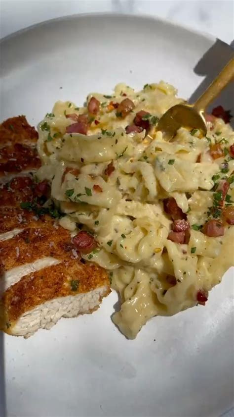 Delicious crusted chicken alfredo and parmesan – Artofit