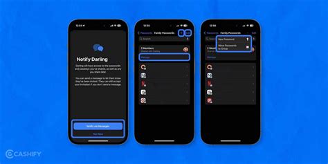 How To Use The New Family Passwords Feature On iOS 17 | Cashify Blog