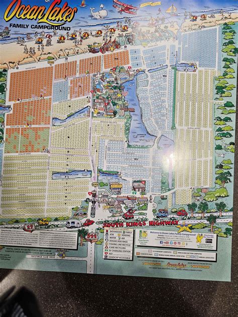 Ocean Lakes Campground Myrtle Beach Map More Than 10 Units Damaged In