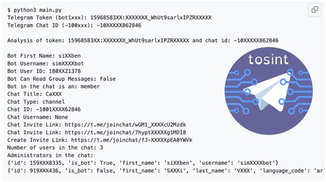 tosint: Telegram OSINT Tools – Andrea Draghetti
