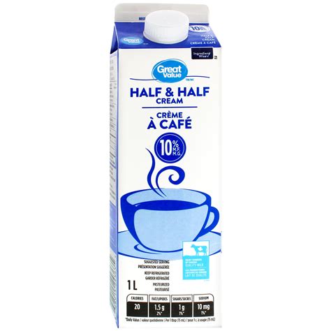 Buy Half-and-Half Cream, Light Cream & Table Cream Near Me - Walmart Canada