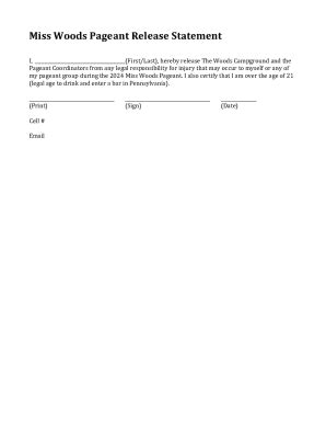 PA Woods Campground Miss Woods Pageant Packet 2023-2026 - Fill and Sign ...