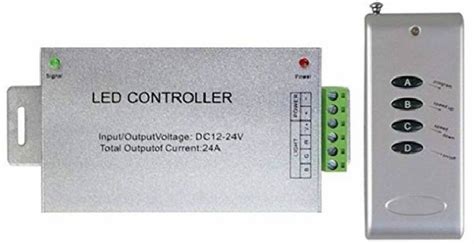 Divinext Aluminum Shell 4keys RF LED Pixel Light RGB Controller DC12 ...